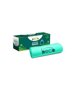 Beco Compostable Garbage Bags Medium 17 X 19 Inches Pack of 6 (15 Pieces Each Pack)