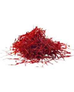 Saffronia Mart's Pure, Organic, Thick Red Mogra Kashmiri Saffron 0.5gms