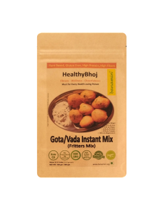 BANAMIN HealthyBhoj Gota Vada Instant Mix (100 gm x 3) | Gram Flour Alternative | High Protein | High Fibers | Vegan | Gluten Free | Low GI | Any Time Snacks