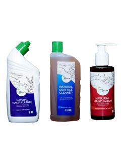 Safe Home Combo - Hand Wash 200ml, Surface Cleaner and Toilet Cleaner 500ml