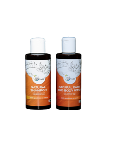 Ecosattva 3R Feel n Clean Combo - Shampoo and Body Wash 200ml
