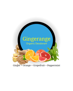 Gingerange Organic Deodorant Balm with Vitamin E