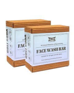 Goli Soda All Natural Probiotics Face Wash Soap - 90 g (Pack Of 2)