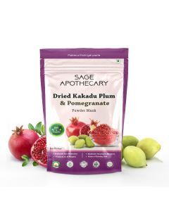 Sage Apothecary Dried Kakdu Plum & Pomegranate Powder Mask 100 GM