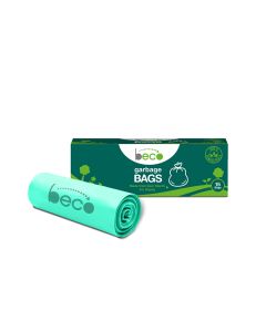 Beco Compostable Garbage Bags Medium 19 X 21 Inches (Pack of 3 X 15 Pieces Each Pack)