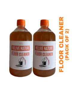 Citrus Bioenzyme Floor Cleaner Liquid (Pack of 2) | Surface/Floor and Bathroom tiles cleaner | Citrus Fresh | No chemicals, no paraben, no SLS | 500ml