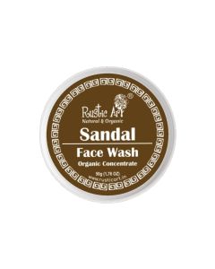 Organic Sandal Face Wash Concentrate by Rustic Art 50g