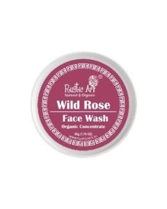 Organic Wild Rose Face Wash Paste Concentrate by Rustic Art